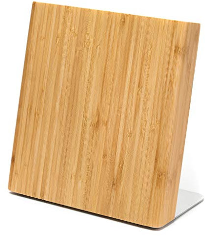 Latalis - Ceppo magnetico portacoltelli in legno di bambù, senza coltelli, perfetto per una cucina ordinata e strutturata