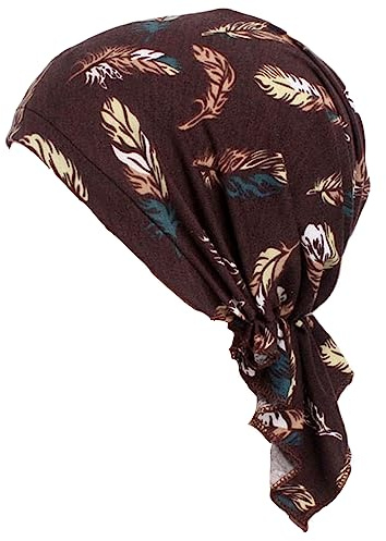 ESTEVANJ MUR Bonnet de sommeil pour femme - Écharpe pour cancer - Bandana élastique - Turban