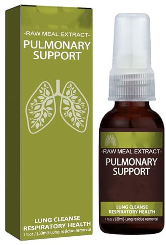 Inhalador de Limpieza Pulmonar,Limpieza Pulmonar,Spray de Soporte Pulmonar,Spray Herbal Natural para Apoyo Pulmonar,Spray de Limpieza Pulmonar a Base de Hierbas,Spray de Limpieza Pulmonar 30ML