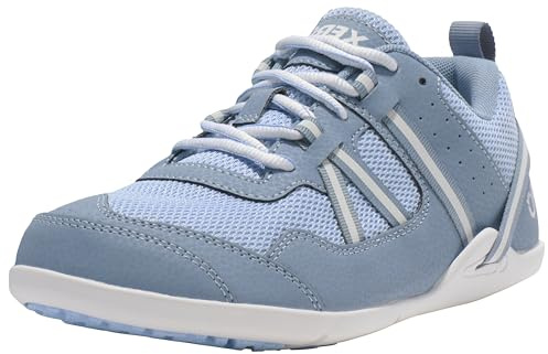 Xero Shoes Womenâs Prio Lightweight Barefoot Running Shoe, Dusty Blue, 9