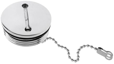 Hrtyvhin Bootsdeckfüll/Füllstoffkappenschlüsselloser Gerade 1 5 und 2 38 Mm 50 Mm Brennstoffe Wasser Marine 316 Edelstahlstahl