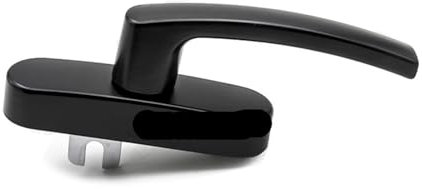 PoignéE De FenêTre Rideau mural intérieur plat ouvert en alliage d'aluminium, accessoires de quincaillerie for portes/fenêtres, fourche de changement de vitesse, poignée en Arc, poignée de fenêtre Pou