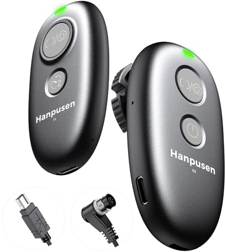 for Nikon Camera Rechargeable Remote Shutter Release - Wireless Remote Control for Nikon Z8/Z6 III/D7500/D850/Z5/P1000/P1100/Z9/D750/D5600/Z6/D3300/D3200/D3100/Z7 II/D500/Z7, No Disposable Batteries