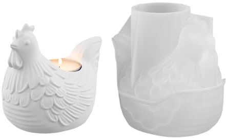 Chicken Mold For Foundry Resin Molding,Tools For With Easy Release And Smooth - Herring Icon Molds - Enthusiasts Easter Home Decor Indoor Soap Plaster