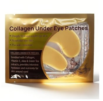 Máscaras para los ojos de colágeno - Carpa Koreanskincare - Kbeauty - Máscara de ojos - Mascarilla - Parches oculares - 14 unidades