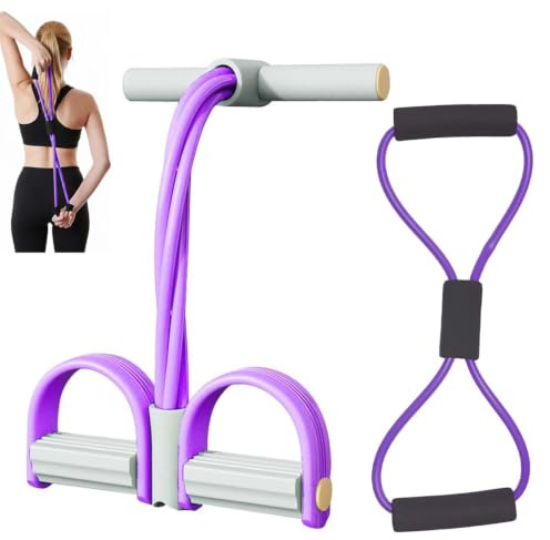 LAKPYN Corde de tension multifonction bande de résistance élastique pour yoga, pour abdominaux, taille, bras, jambes, étirements amincissants, entraînement