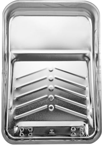Wooster R405-13 13 Brush Company R405 Deep-Well Paint Tray, 3 Quart, Silver