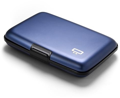 Aluminium Card Holder Wallet, RFID Blocking. Model : STOCKHOLM ORIGINAL