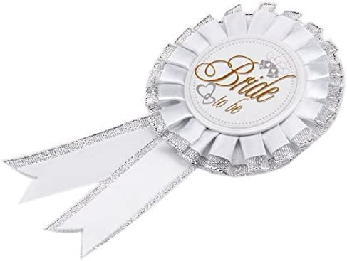 LGT Bridal Veil With Comb And Bride to Be Glasses - Hen Party Accessories (Just Rosette)