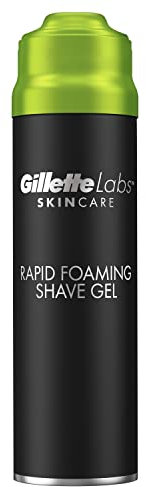Gillette Labs Rasiergel für schnellen Schaum, von Gillette, Rasiergel für Herren, 198 ml