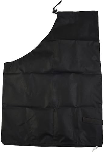 BEIXIHappygrowth Sac d'aspirateur universel pour jardin, pelouse, cour, déchiqueteuse, sac de rechange pour aspirateur de jardin, pelouse, cour, souffleurs de feuilles (noir)