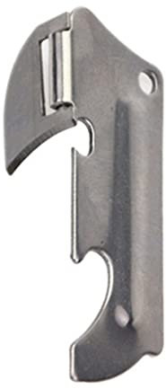 DIIOOMIEEU Abrelatas de acero inoxidable pulido, multifunción, plegable, antioxidante, práctico