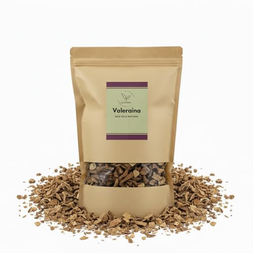 Valeriana (Valeriana officinalis) torkad lösvikt 1000 g – för örtinfusioner, 100% naturlig, utan tillsatser – La Herbera