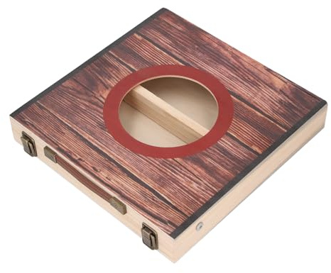 Cocoarm Ensemble de Jeu Cornhole, Ensemble de Jeu de Lancer de Pouf Pliable Portable avec Planches de Bois, Revêtement Résistant à l'eau, de Presse à Chaud pour Fête, Camping, Jardin, en Famille