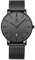 BEN NEVIS Herren Uhren Ultra Flach Schwarze Minimalistische Wasserdicht Analog Quarz Männer Armbanduhr Datumsanzeige Klassisch Moderne Uhr mit Edelstahl Armband