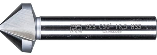 PFERD Svasatore conico HSS | 90°, Ø 20,5 mm, diametro gambo: 10 mm, DIN 335 C | 25202115 – per svasare viti a 90°