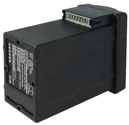 vhbw Akku kompatibel mit Wolf Garten Power 37, 40 Rasenmäher Rasenroboter (7500mAh, 36.5V, Li-Ion)