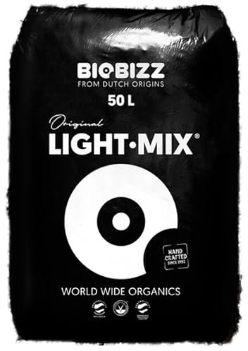 growkingz Biobizz Light Mix 50 Liter Bioizz Light Mix 50l organische Growerde Indoor Outdoor mit kostenlosem Düngeschema