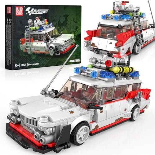 Mould King Speed Champion Auto Serie, Technische Bausteine 10021 Rennwagen Sportwagen Bauspielzeug, sammelbares Modellauto，Klemmbausteine Rennauto Bausätze für Kinder (636 Teile).