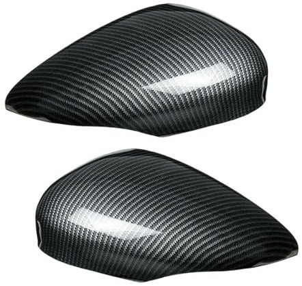 Side Mirror Cap Per Ford Per Fiesta Per Mk7 2008-2015 2016 2017 In Fibra Di Carbonio Ala Laterale Copertura Dello Specchio Trim Specchietto Retrovisore Coperture Copri Specchietto