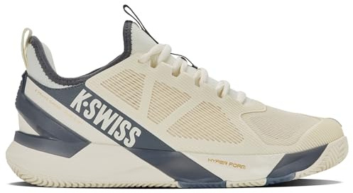 K-Swiss Mens K-Frame Speed Rublo Clay Tennis Shoe, Egret Turbulence, 10.5 UK