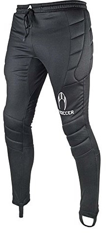 HO Soccer 050555 långa målvaktsbyxor, unisex, vuxna, svart