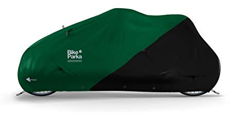 BikeParka Cargo Bike Cover - Grün/Schwarz
