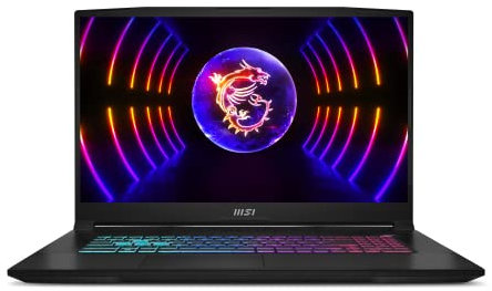 MSI Katana 17 Inch FHD Gaming Laptop - (Intel Core i5-12450H, Nvidia GeForce RTX 3050, 16GB RAM, 1TB SSD, Windows 11 Home) - Black