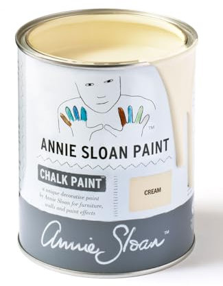 Dovetails Vintage Annie Sloan Chalk Paint 1 litre Cream Furniture Paint