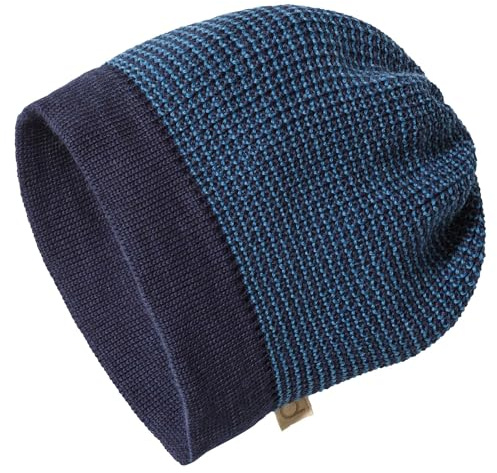 Disana Berretto per Bambini, Bio-Merino 100% - Traspirante, Comodo & Morbido - Unisex 42-54 cm - Sostenibile & Equo - Caldo Piacevole, Adatto alla Testa - Prodotto in Germania, 50-54