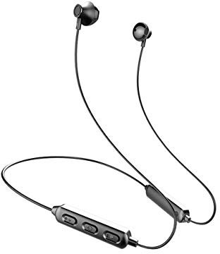 Auricolari sportivi Bluetooth, cuffie senza fili Bluetooth 5.0 auricolari impermeabili auricolari sportivi magnetici intrauricolari con microfono per allenamenti palestra corsa