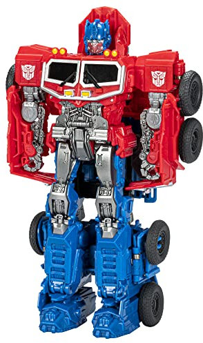 Transformers Bumblebee Cyberverse Adventures Dinobots Unite Smash Changer Optimus Prime Figur, 22,5 cm, F8067, Multi