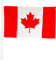 KliKil Kanadische Flagge 90 x 150 cm - wetterfestes Außengewebe 150 x 90 cm mit 2 Metallösen Kanada Flagge Gartendekorationen
