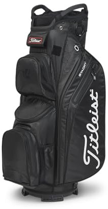 Titleist Cart 14 StaDry Golftasche, Schwarz