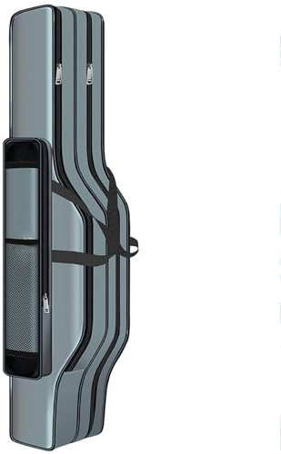 Yoeoefuo Angelruten Tasche Angelgerät Tragetasche Fishing Rutentasche Wasserdicht Tragbare Angeltasche Angelrutentaschen Großer Kapazität Strapazierfähige Angeln Tasche Für Outdoor Angeln (Color : B