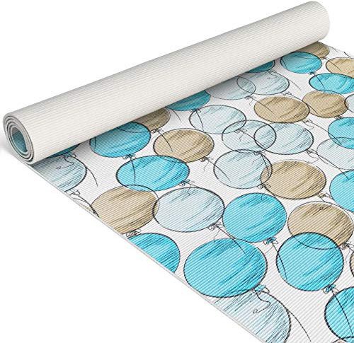 ANRO Läufer Küchenläufer Küchenteppich Teppich Flur mit Motiv Luftballons Anti-Rutsch 100x52cm (6 Design)