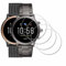 iDaPro Screen Protector for Fossil Gen 5 Men's/Women's Garrett/Julianna Watch [4 Pack] Tempered Glass Anti-Scratch Bubble-Free Easy Installation