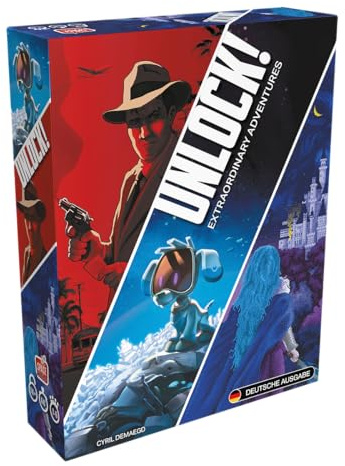 Asmodee, Unlock! – Robin Hood: Tot oder lebendig, Familienspiel, Rätselspiel, 1-6 Spieler, Ab 10+ Jahren, 60 Minuten, Deutsch