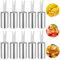 Aernajialin 10Pcs Sweetcorn Holders Stainless Steel Corn Cob Holder BBQ Fork Skewers Fruit Food Forks Cooking Forks for BBQ Home Cooking Metal Brackets Kitchen Utensils