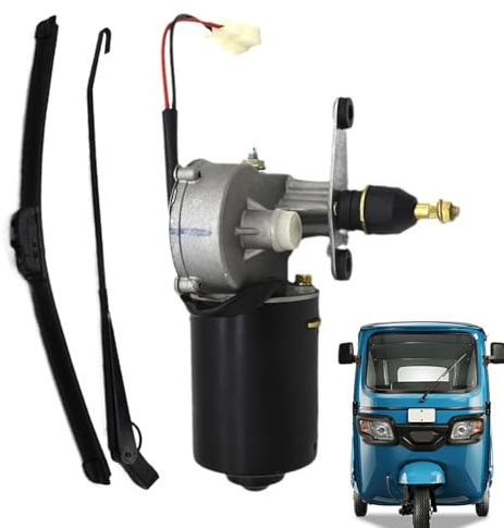 Limpiaparabrisas eléctrico de 12 V, Kit de limpiaparabrisas UTV - Kit de Motor de limpiaparabrisas Limpiaparabrisas | Piezas de Repuesto de limpiaparabrisas para vehículos, limpiaparabrisas con Motor