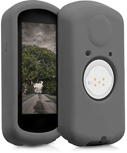 kwmobile Housse GPS vélo Compatible avec Garmin Edge 1030/1030 Plus - Protection boitier navigateur - Étui en Silicone