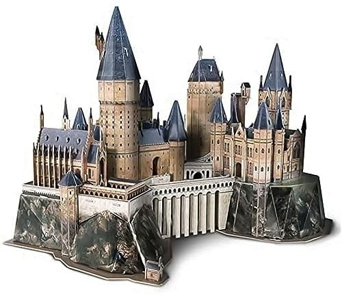 CubicFun | Harry Potter Le Château de Poudlard | Jeu de Construction | Puzzle 3D | 197 pièces | À partir de 8 Ans | 60 Minutes