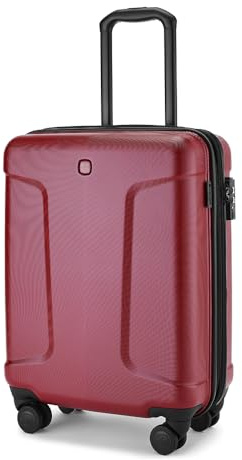 Wenger Legacy S Carry-On Suitcase 39/44 l Expandable Hard-Shell Case | Cabin suitcase 40 x 54 x 20 cm for business travel with TSA lock, double-coil zipper and 4 double wheels.