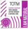TOTM Natural Pads with Organic Cotton & Renewable Woodpulp | Super - Pack of 9 | Breathable Period Care with Secure Wings & Compostable Wrappers | Eco-Conscious & Gentle Sanitary Towels