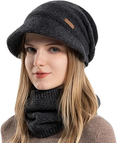 WKAYsIV Fliegermütze Jungen Winter Radfahren, winddicht, warme Mütze, Wintermützen, warme Winter-Strickmütze Lustige(F,Einheitsgröße)