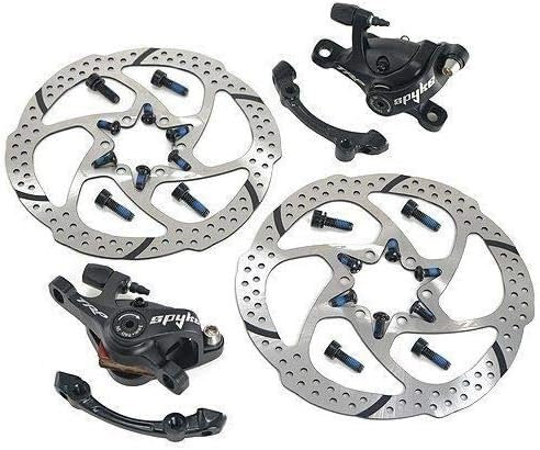TRP Spyke MH1704 Scheibenbremsen-Set für MTB, Legierung, 160 mm Rotor (vorne + hinten)