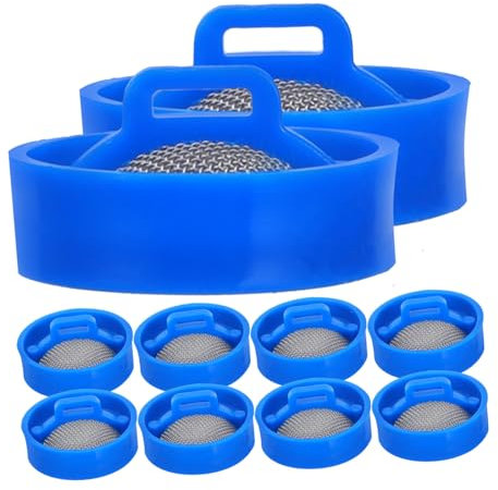 jojofuny 10pcs Mesh Inlet Valve Filter Automatic Washer Water Inlet Valve Strainer for Washing Machine Replacement Washer Part Screen for Water Screens