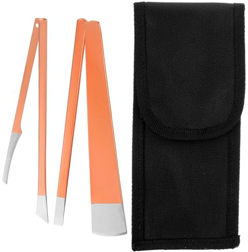 POPETPOP Strumenti per Pedicure Coltelli per Cuticole Strumento per Cura dei Piedi Inossidabile Strumento per Pedicure Professionale e Domestico