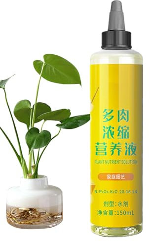 Fertilizzante Liquido - 150mlFertilizzante Liquido Per Piante - Concime Biologico - Soluzione Multiuso 150ml Facile Da Usare Per Propagazione Piante da Interno Giardino