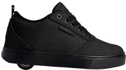 Heelys Pro 20, Zapatillas de Deporte Hombre, Triple Black Canvas, 45.5 EU
